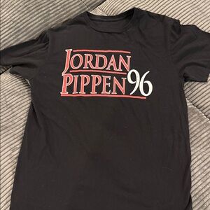 Jordan Pippen 96 Black T-Shirt
